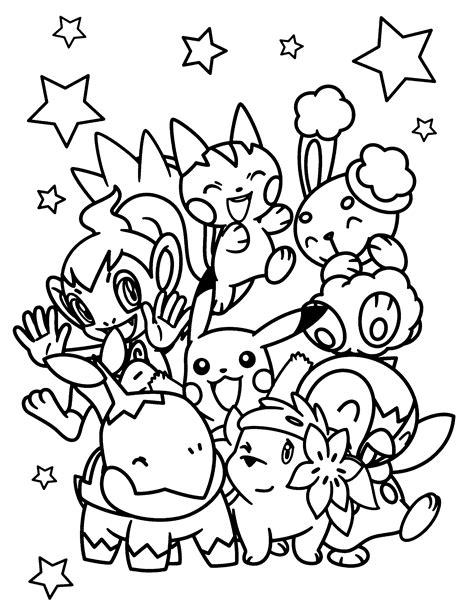 pokemon.coloring pages|417 Pokemon Characters Coloring Pages